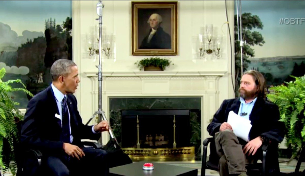Ο Obama καλεσμένος στο σατιρικό talk show του Galifianakis – Ο… φλώρος, ο Rodman και άλλα τραγελαφικά!