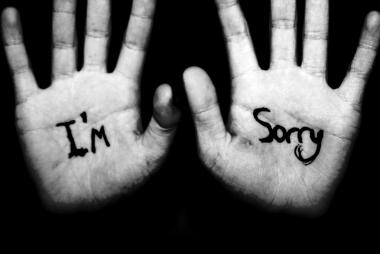 Από τότε που βγήκε η συγγνώμη… (συμπληρώνεις ότι θέλεις εσύ στο κενό!)