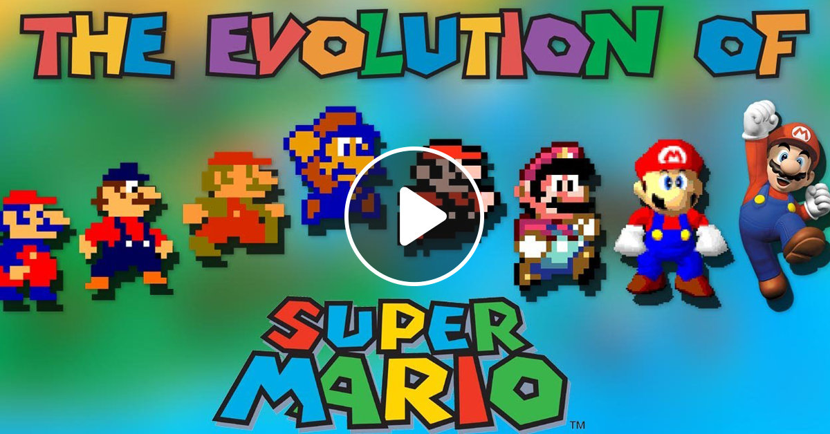 Η εξέλιξη του Super Mario από το 1985 μέχρι σήμερα!