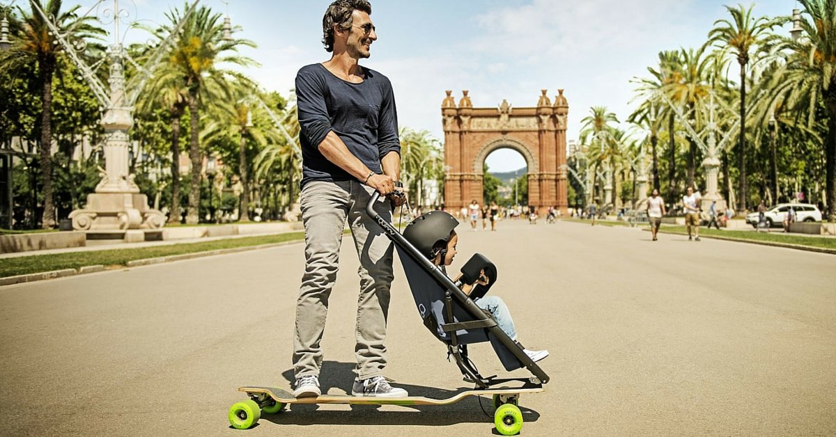 Gadgets | Καροτσάκι Skateboard για αλάνια γονείς
