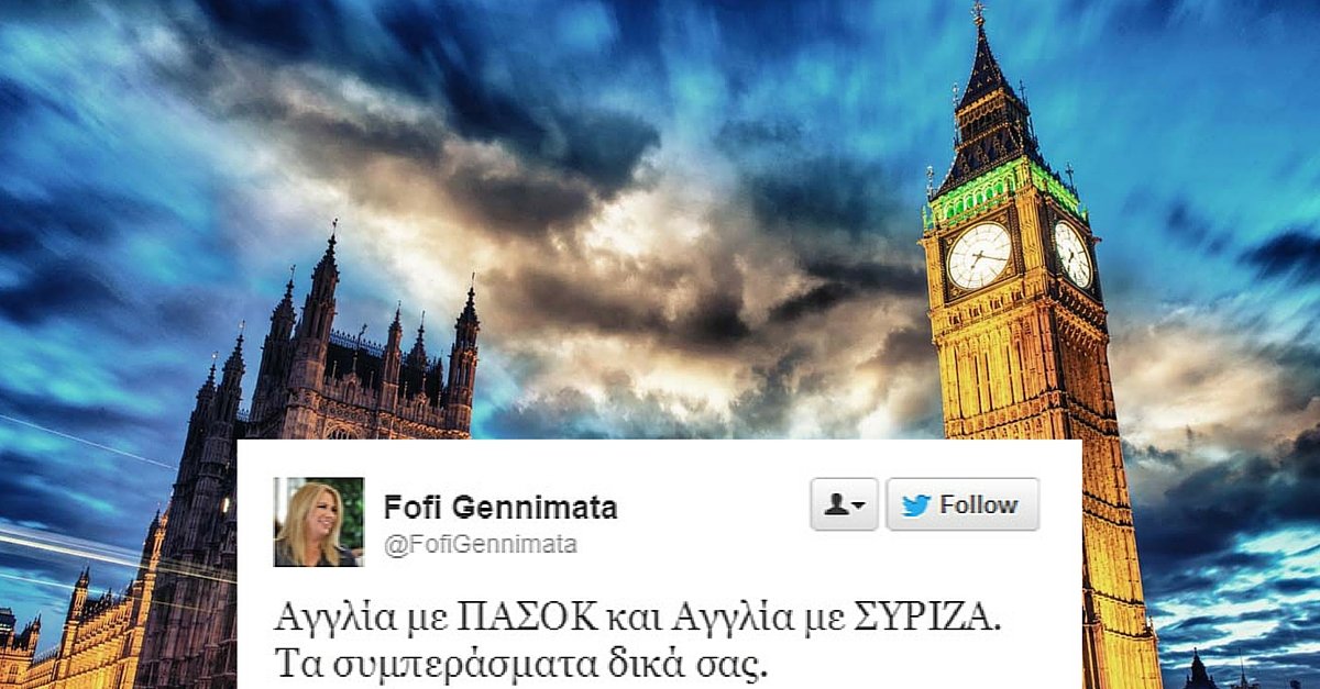 ΑΠΟΚΛΕΙΣΤΙΚΟ: Αυτά είναι τα tweets των Ελλήνων πολιτικών για το Brexit