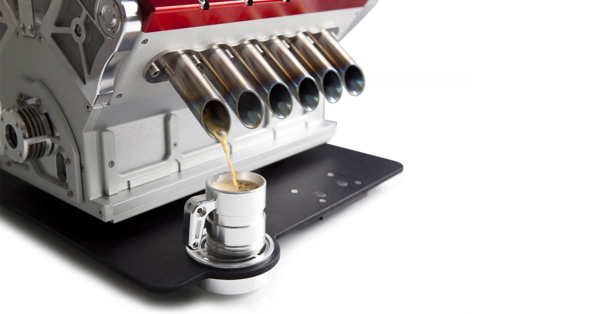 WTF | Κινητήρας της Formula 1 που φτιάχνει καφέ;