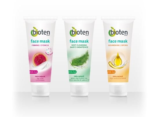 Νέες μάσκες προσώπου bioten