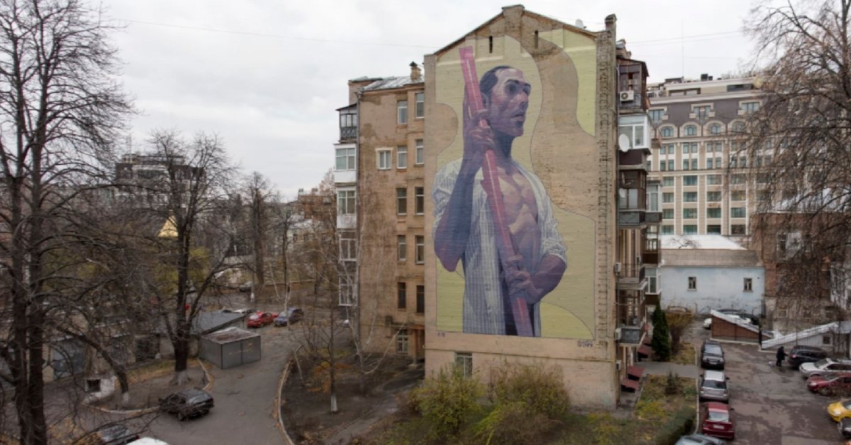 12 γιγαντιαία γκράφιτι από έναν καλλιτέχνη που ΔΕΝ γίνεται να ξεχάσεις