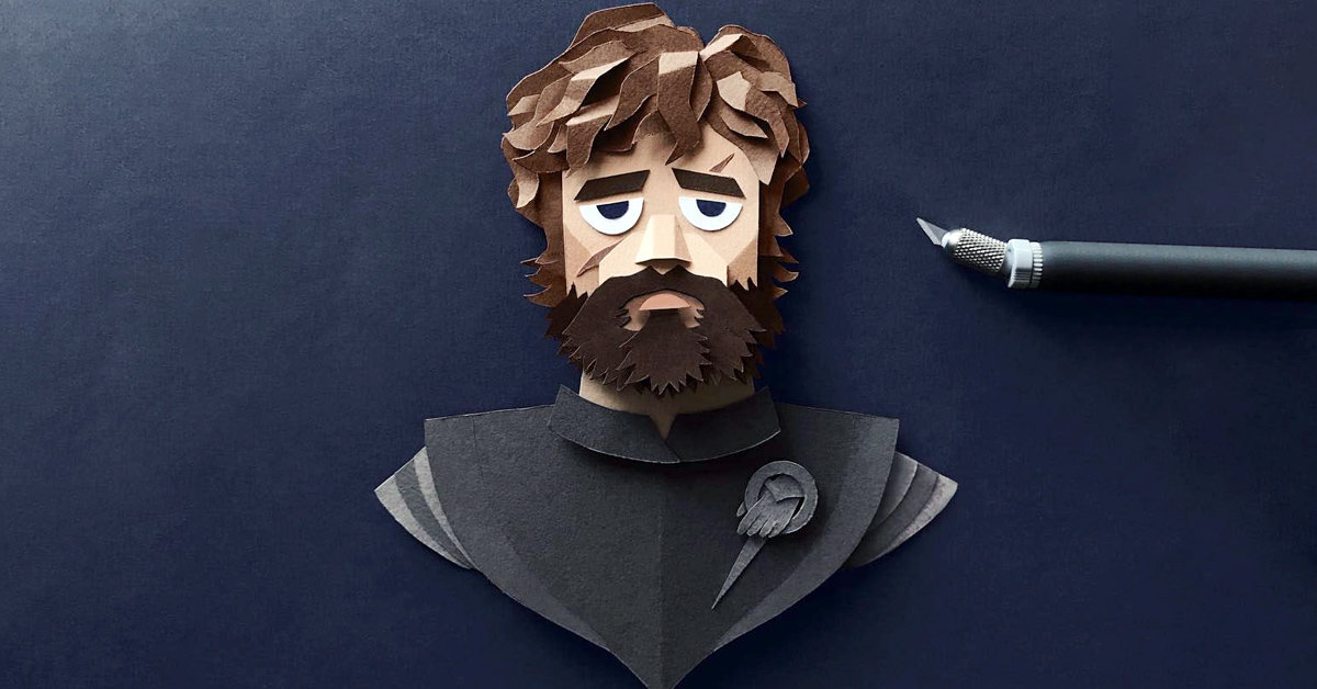 10 χαρακτήρες του Game of Thrones φτιαγμένοι από χαρτόνι!