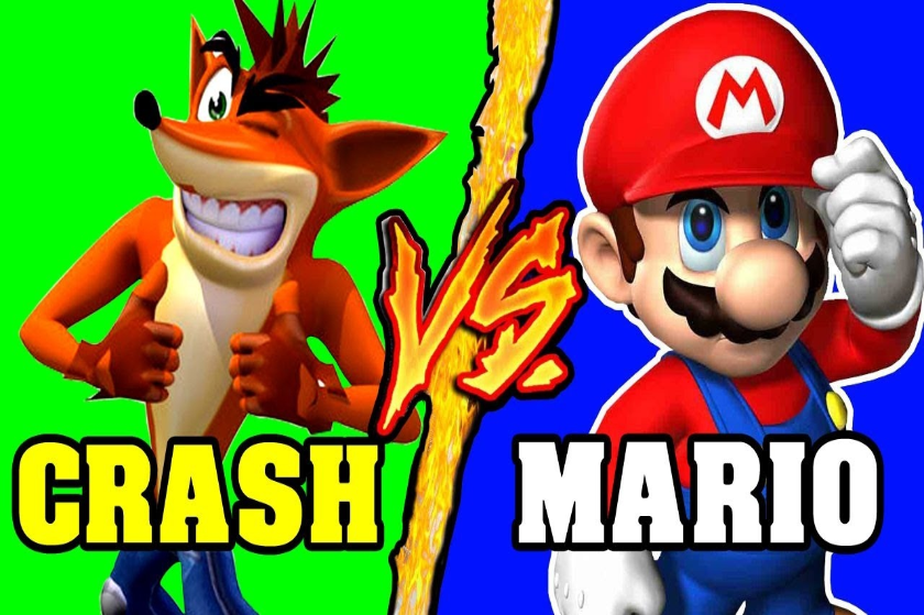 Κάτω οι κλέφτες: Είναι το Crash Bandicoot μια αναίσχυντη κλοπή του Super Mario;
