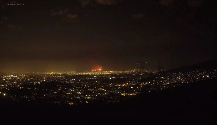 Φωτιά στην Πάρνηθα: Το βίντεο του Meteo δείχνει πώς ξεκίνησε η πυρκαγιά