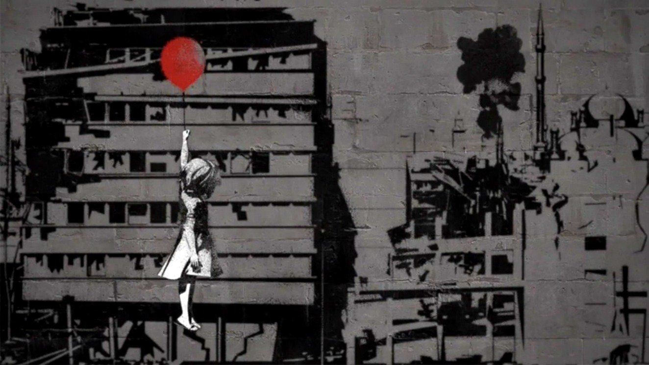 Το συγκινητικό video του Banksy για τα θύματα του εμφυλίου της Συρίας