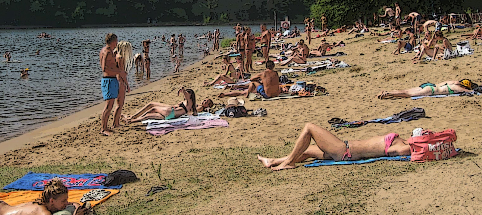 Βουτάνε οι Μοσχοβίτισες  γυμνές στο ποτάμι, τύφλα να ΄χει το Μαϊάμι! (photos)