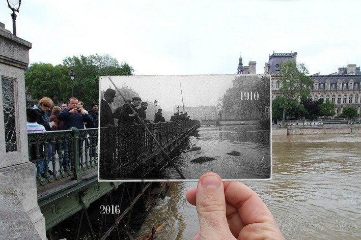 Οι πλημμύρες στο Παρίσι ως σίκουελ του 1910