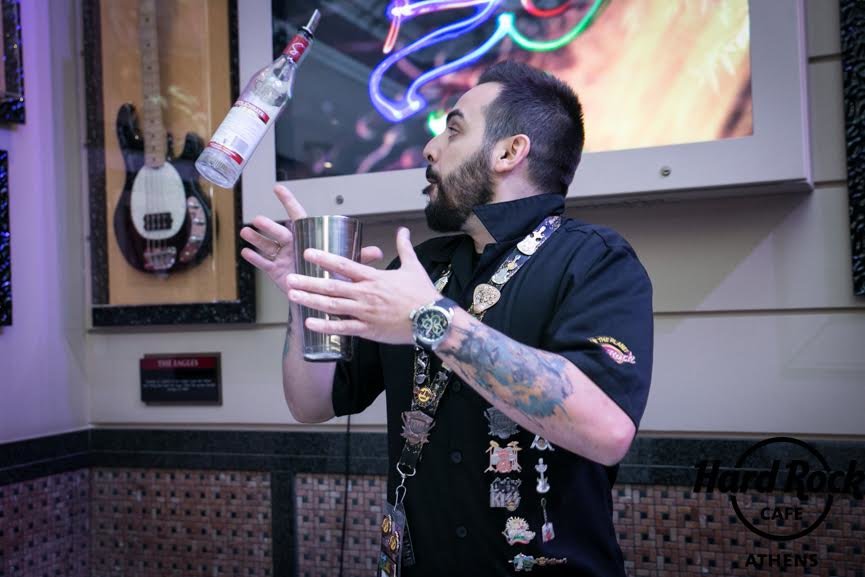 Οι Κορυφαίοι bartender της Ευρώπης στο Hard Rock Cafe Athens