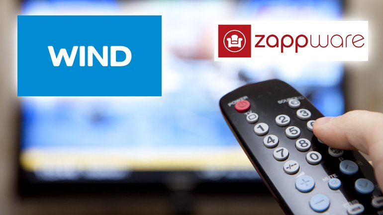 Η WIND Ελλάς συνεργάζεται με την ZAPPWARE για να προσφέρει υπηρεσίες τηλεόρασης στην Ελλάδα