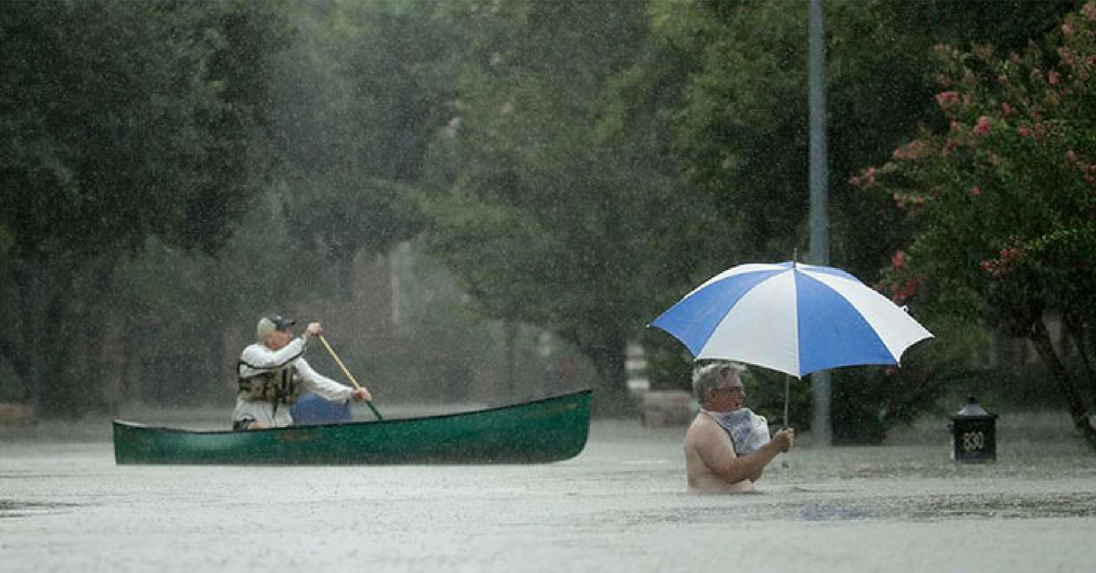 Συγκλονιστικές φωτογραφίες από τις πλημμύρες στο Τέξας