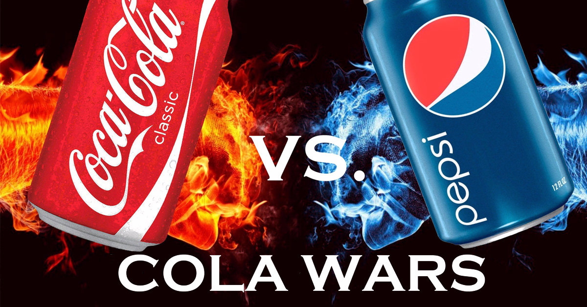 Η ΕΠΙΚΗ ιστορία του πολέμου ανάμεσα σε Coca Cola και Pepsi