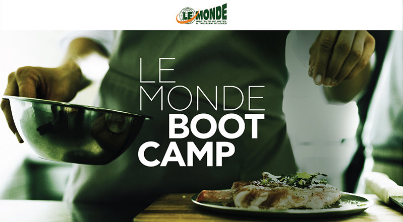 LE MONDE BOOTCAMP! Έτοιμοι για μια πολύτιμη και συναρπαστική εμπειρία για μελλοντικούς Chefs & Pastry Chefs;