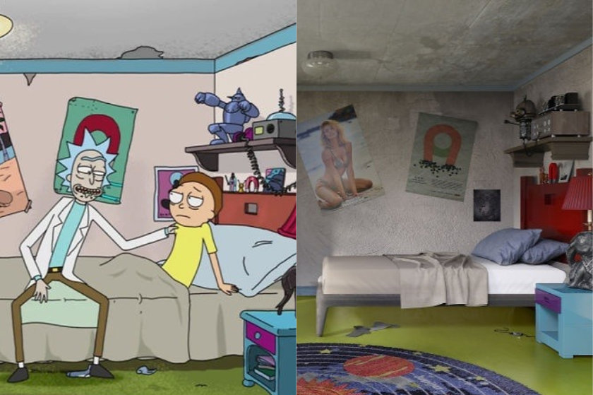 Τα δωμάτια των Καρτούν υπάρχουν στην πραγματική ζωή και είναι το ίδιο γαμάτα!
