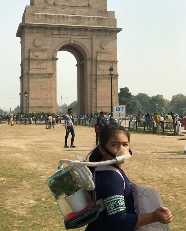 8χρονη ακτιβίστρια θέλει να κάνει “ΩΠΑ” τον κατεστραμμένο πλανήτη