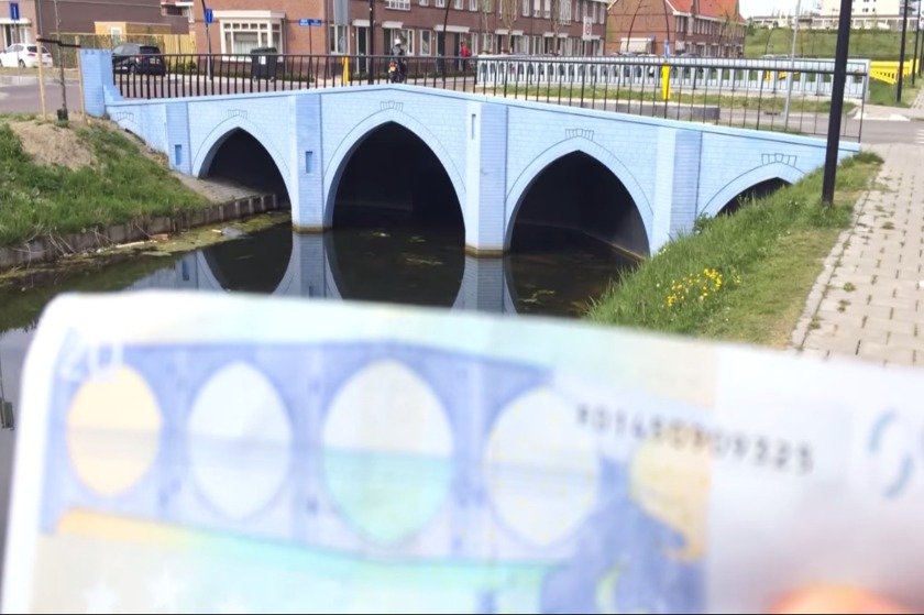 Μηχανικός μετατρέπει τις φανταστικές γέφυρες των χαρτονομισμάτων σε πραγματικές