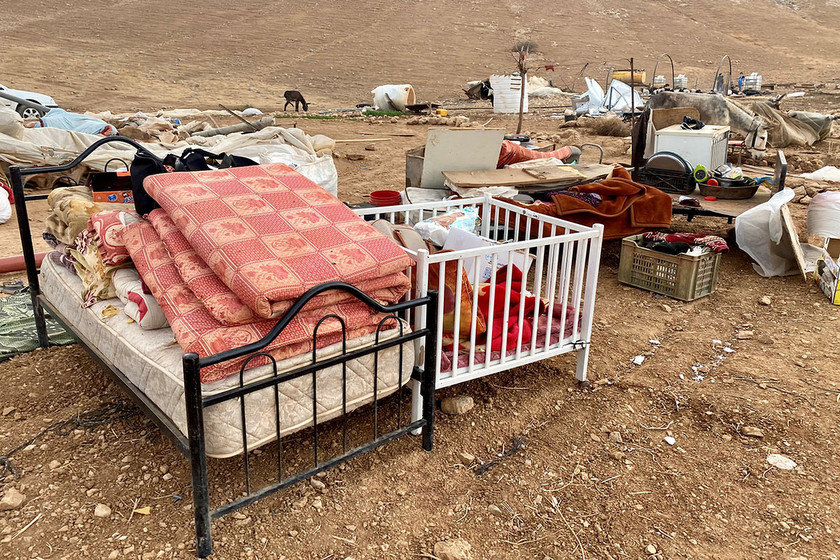 41 παιδιά στην Παλαιστίνη μένουν άστεγα μετά από κατεδάφιση χωριού από ισραηλινές δυνάμεις