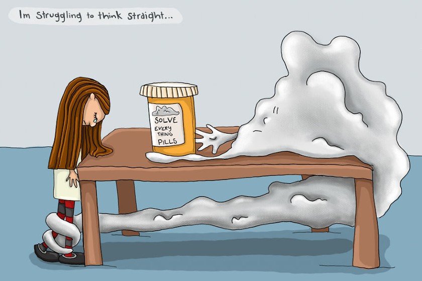 20 σκίτσα που λένε την αλήθεια για την κατάθλιψη