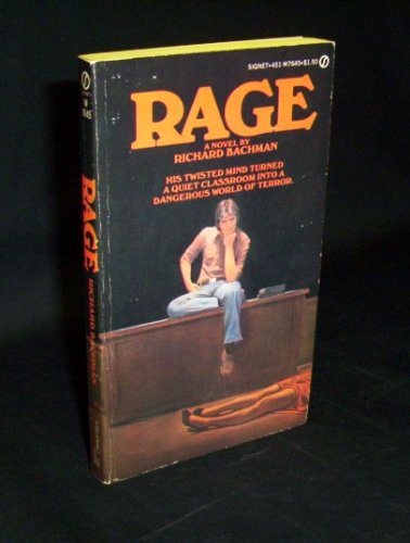 Η πρώτη έκδοση του Rage, του Stephen King, που έχει αποσυρθεί. 